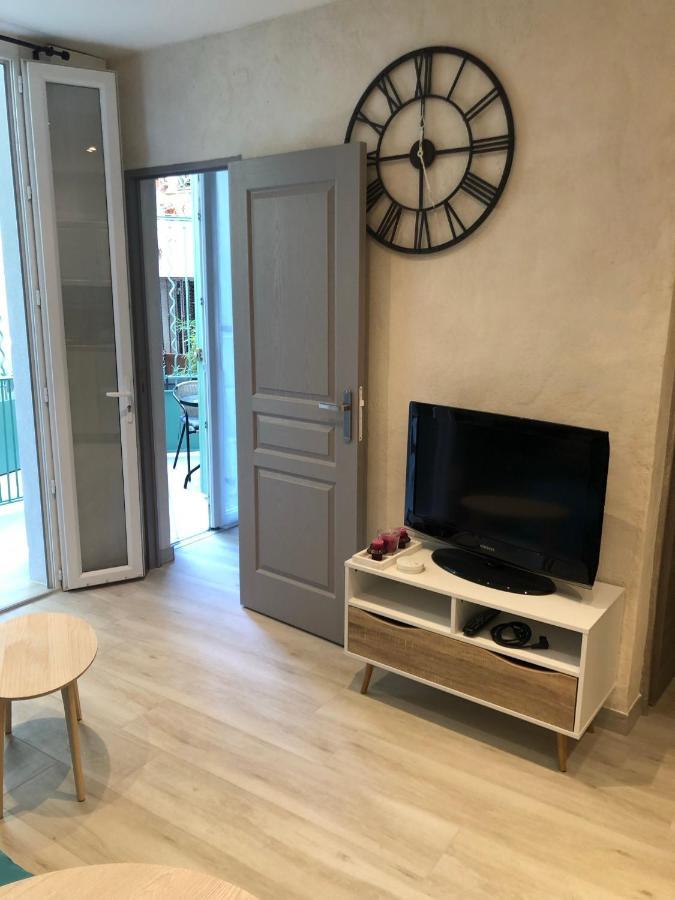 Ferienwohnung Vieil Antibes, Ravissant 2P Avec Petite Terrasse Exterior foto